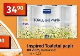 Coop Inspired toaletní papír nabídka