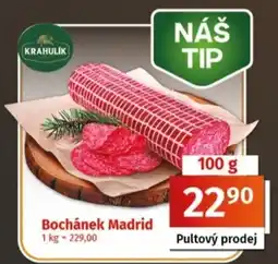 Coop Krahulík Bochánek Madrid nabídka