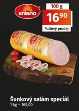 Coop Krášno šunkový salám speciál nabídka