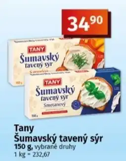 Coop Tany Šumavský tavený sýr nabídka