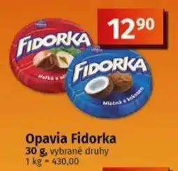 Coop Opavia Fidorka nabídka