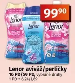 Coop Lenor aviváž/perličky nabídka