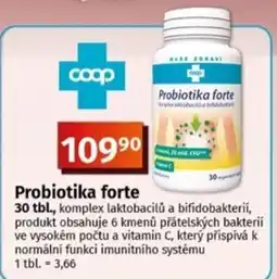 Coop Coop probiotika forte nabídka