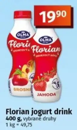 Coop Florian jogurt drink nabídka