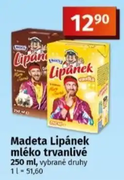 Coop Madeta Lipánek mléko trvanlivé nabídka