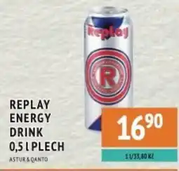 Coop hb Replay energy drink nabídka
