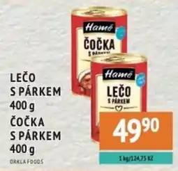 Coop hb Hamé lečo s párkem nabídka