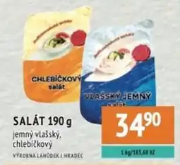 Coop hb Salát jemný vlaššký, chlebíčkový nabídka