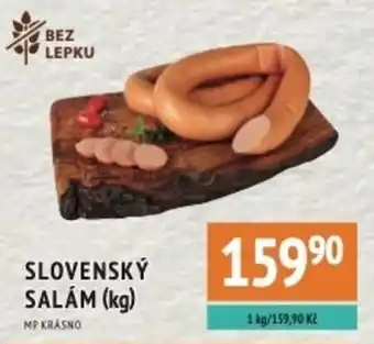 Coop hb Bez Lepku Slovenský Salám nabídka