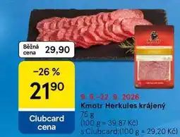 Tesco Kmotr Herkules krájený nabídka