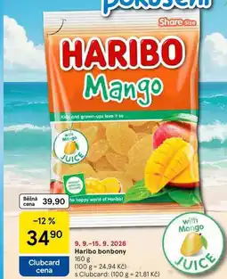 Tesco Haribo bonbony nabídka