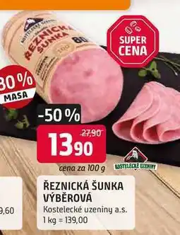 Trefa ŘEZNICKÁ ŠUNKA VÝBĚROVÁ nabídka