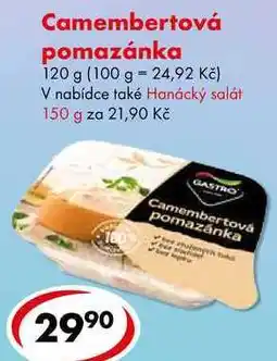 CBA Camembertová pomazánka nabídka