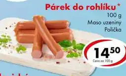 CBA Párek do rohlíku nabídka