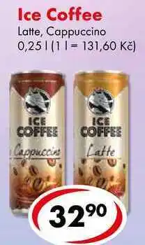 CBA Ice Coffee nabídka