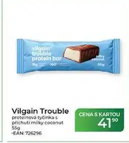 Tamda Foods Vilgain Trouble proteinová tyčinka s příchutí milky coconut nabídka