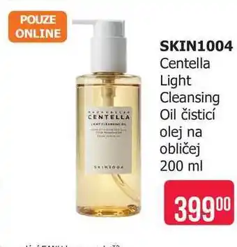 SKIN1004 Centella Light Cleansing Oil čisticí olej na obličej
