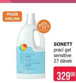 Teta SONETT prací gel sensitive 27 dávek nabídka