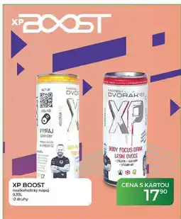 Tamda Foods XP BOOST nealkoholický nápoj nabídka