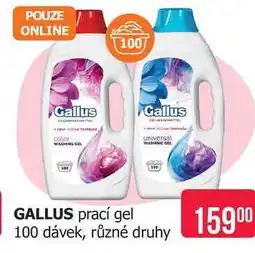 Teta GALLUS prací gel 100 dávek, různé druhy nabídka
