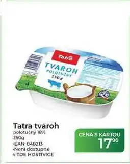 Tamda Foods Tatra tvaroh polotučný 18% nabídka