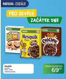 Tamda Foods Nestlé cereálie 375g-400g nabídka