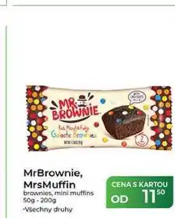 Tamda Foods MrBrownie, MrsMuffin brownies, mini muffins 50g-200g nabídka