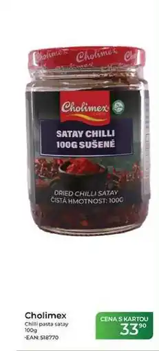 Tamda Foods Cholimex Chilli pasta satay nabídka