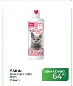 Tamda Foods Akinu šampón pro kočky nabídka