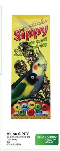 Tamda Foods Akinu SIPPY doplňkové krmivo pro papoušky 2ks nabídka