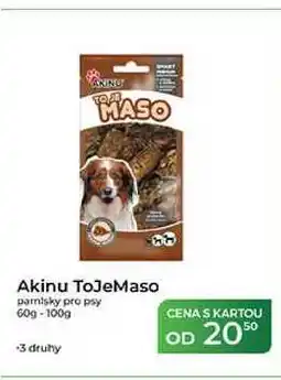 Tamda Foods Akinu ToJeMaso pamlsky pro psy 60g-100g nabídka