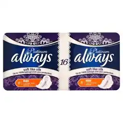 Tamda Foods Always Platinum Ultra normal plus hygienické vložky s jemnou vůní 16 ks nabídka