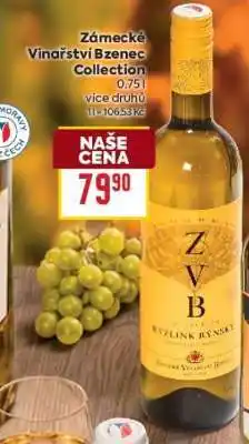 Billa Zámecké vinařství Bzenec Collection nabídka