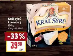 Billa Král Sýrů Krémový nabídka
