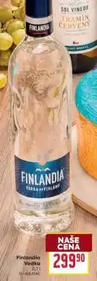 Billa Finlandia Vodka nabídka