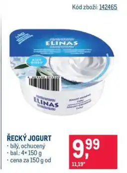 Makro Řecký jogurt nabídka