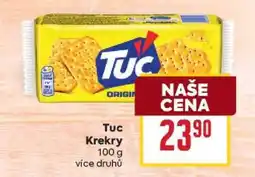 Billa TUC krekry nabídka