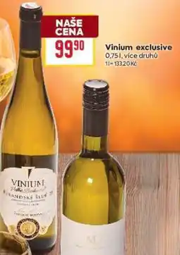 Billa Vinium Exclusive nabídka