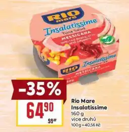 Billa RIO mare Insalatissime nabídka