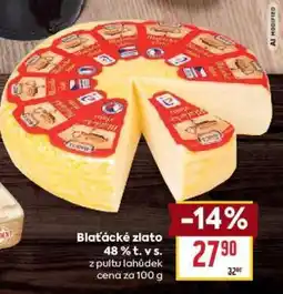 Billa Blaťácké zlato nabídka