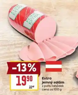 Billa Extra jemný salám nabídka