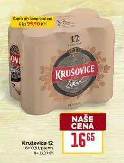 Billa Krušovice 12 nabídka