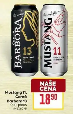Billa Mustang 11, Černá Barbora 13 nabídka
