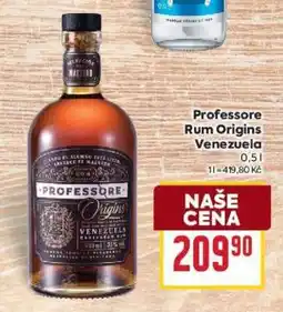 Billa Professore Rum Origins Venezuela nabídka