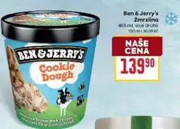 Billa Ben & Jerry’s Zmrzlina nabídka