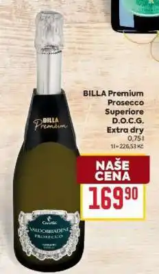 Billa BILLA Premium Prosecco Superiore D.O.C.G. Extra dry nabídka