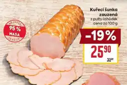 Billa Kuřecí šunka zauzená nabídka