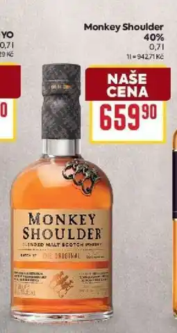 Billa Monkey Shoulder nabídka
