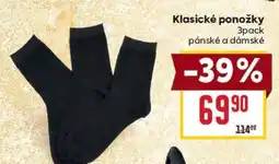 Billa Klasické ponožky nabídka