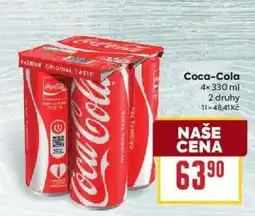 Billa COCA-COLA nabídka